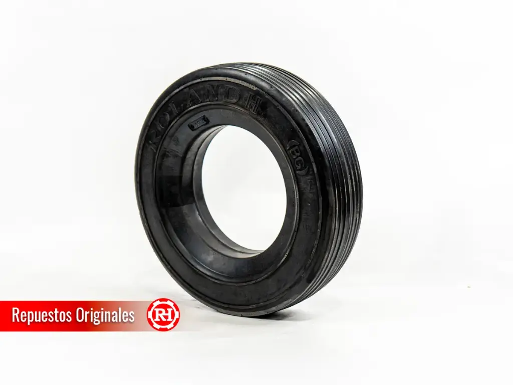 CUBIERTA MACIZA LISA 350X8 CON LOGO RH001 STD / RH001 PRO / RH001 EVO