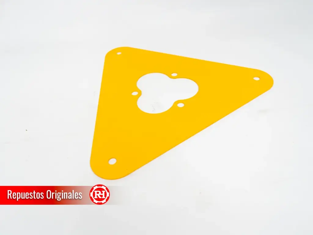 TRIANGULO SISTEMA DE CORTE CHAPA 1/8" PINTADO  RH001 PRO / RH001 EVO / RH001 5X4