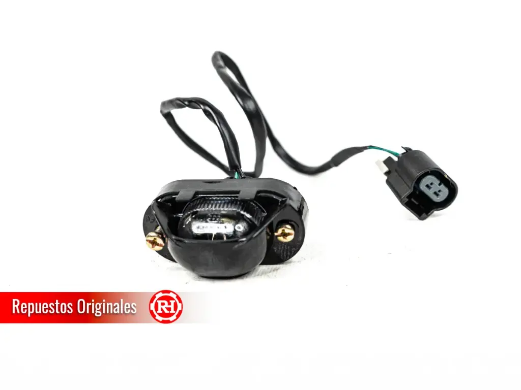 Luz de matrícula RH160T línea 2025 repuesto