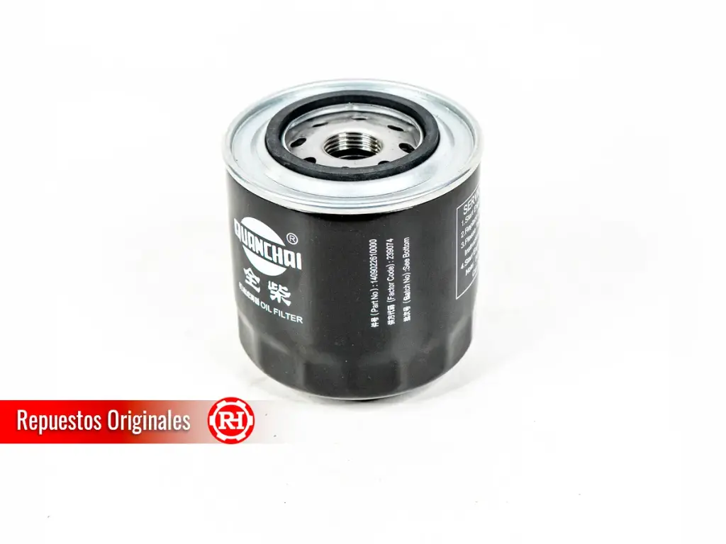 Filtro de aceite RH070T/RH070CT línea 2025 repuesto