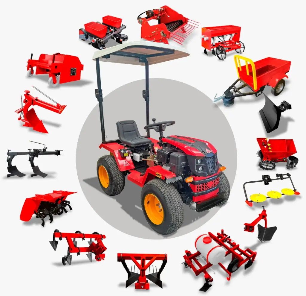 ACOPLADO REMOLQUE 1500 KG PARA RH018G/RH018D