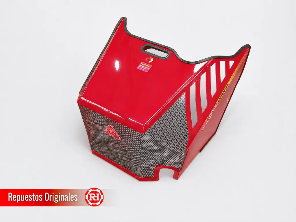 PRE-ENSAMBLE CAPOT PARA LEVANTA TROMPA CON TRABA SUPERIOR+BURLETES+GUIA-V2025-RH001 EVO / RH001 5X4 