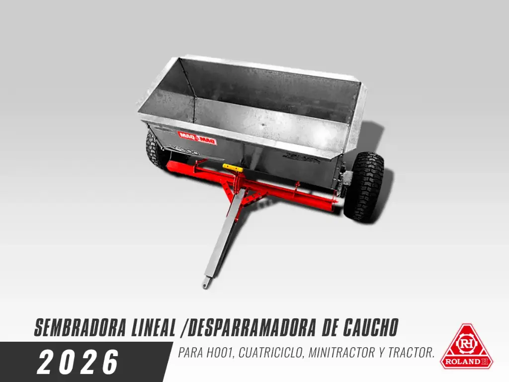 SEMBRADORA-LINEAL/DESPARRAMADORA-DE-CAUCHO-150KG