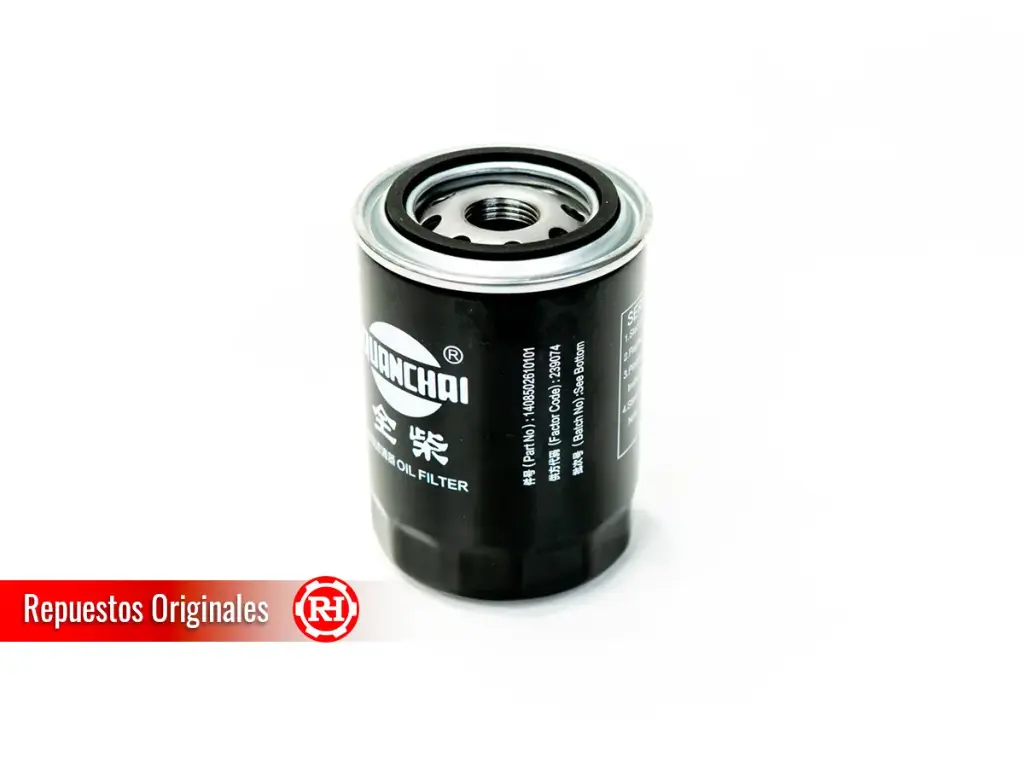 Filtro de aceite RH050 línea 2025 repuesto