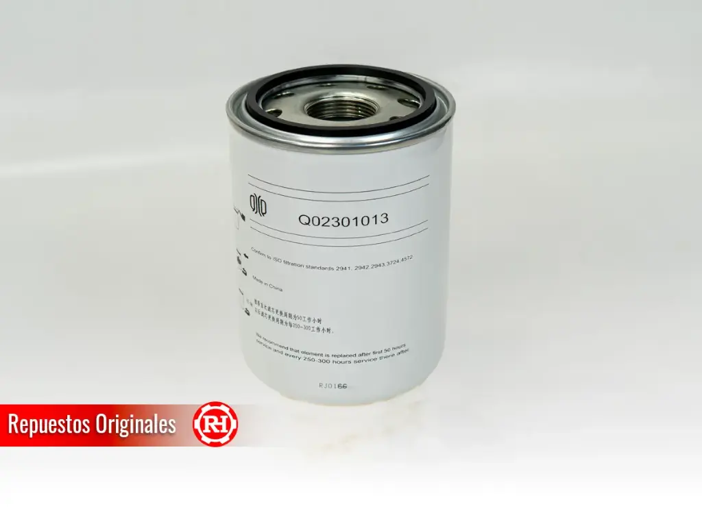 Filtro de retorno de aceite hidráulico RH130T/RH160T línea 2025 repuesto