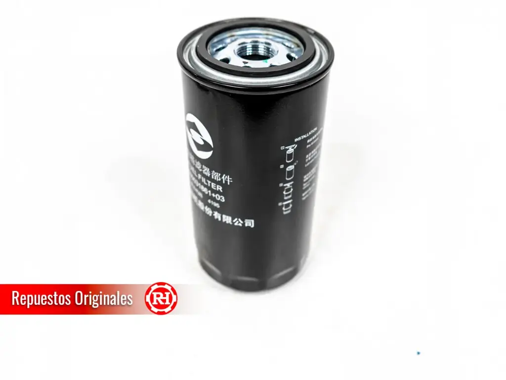 Filtro fino de combustible RH130T/RH160T línea 2025 repuesto