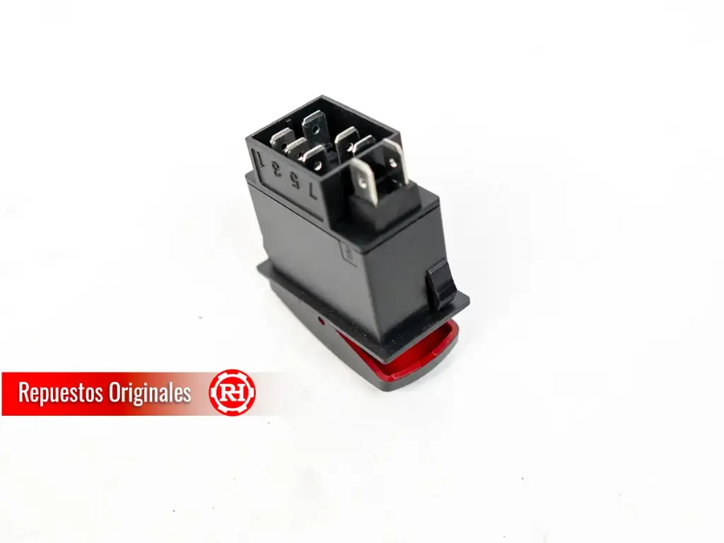Interruptor basculante de alarma RH070CT línea 2025 repuesto