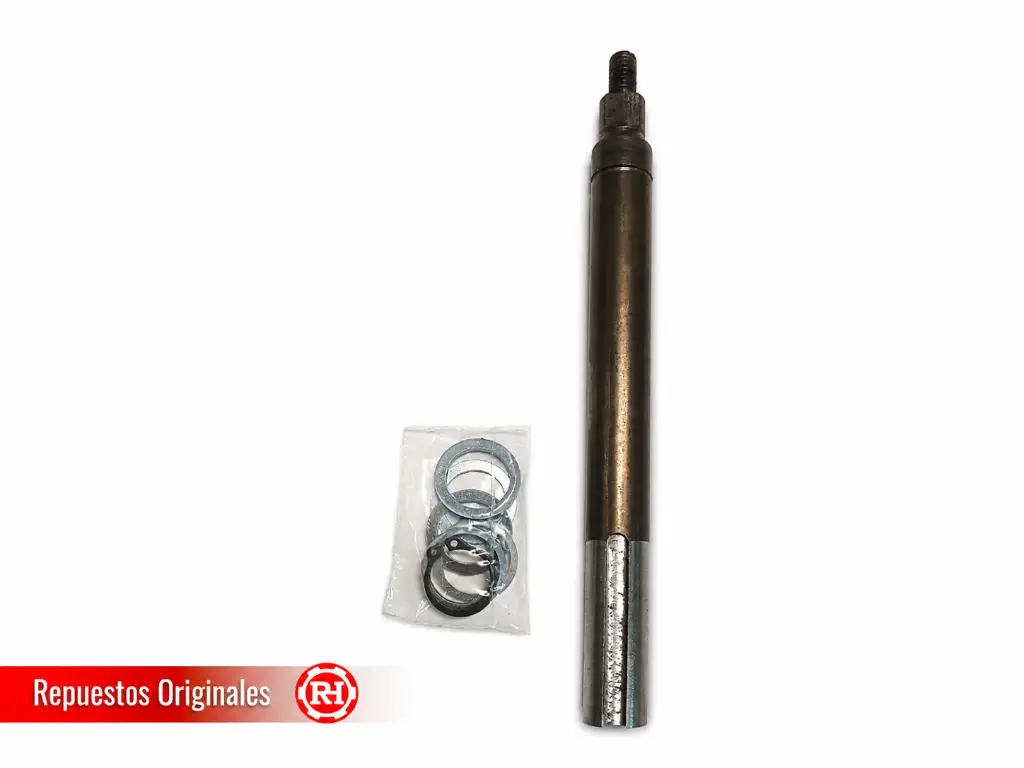 EJE DE PIÑÓN FLOTANTE CON REBAJE Y CHAVETERO 7X7- L226MM CON SEGURO SEGGER H001-EVO/5X4-VERSIÓN 2024