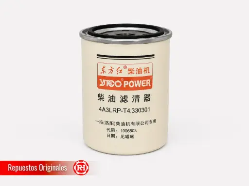 [4A3LRP-T4.330301] FILTRO DE COMBUSTIBLE RH130NEW CON TRAMPA DE AGUA