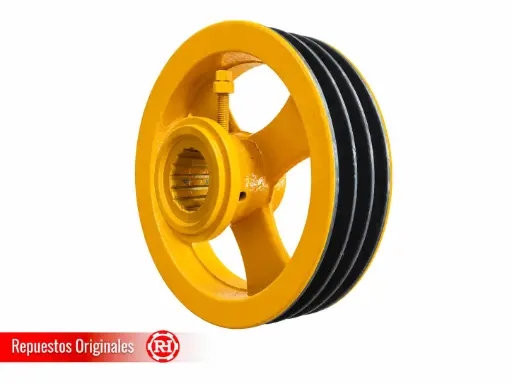 [000000000008387] PRE-ENSAMBLE-POLEA-3-CANALES-D240MM-RH200C-V2026/V2027 