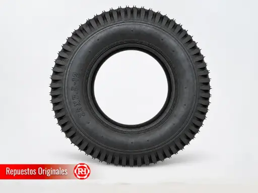 [26X7.5-12] Cubierta con cámara delantera parquera RH025 2WD/4WD/RH040 NEW