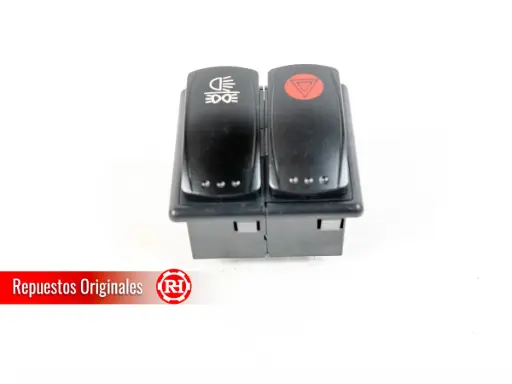 [TCC482E200000] Interruptor basculante doble 6A a la izquierda RH050/RH070T