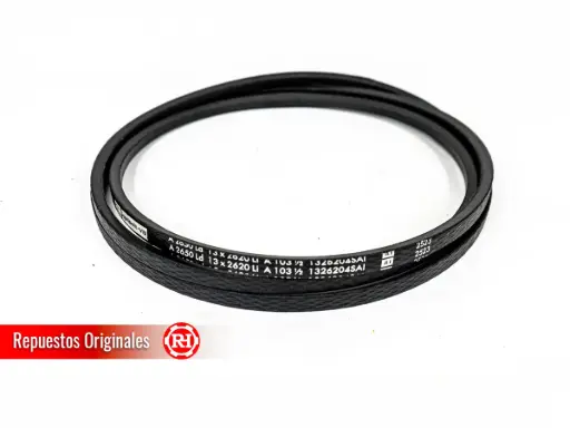 [N272731252] Correa trapezoidal VB 13X2620LI Optibelt H102/H122 repuesto